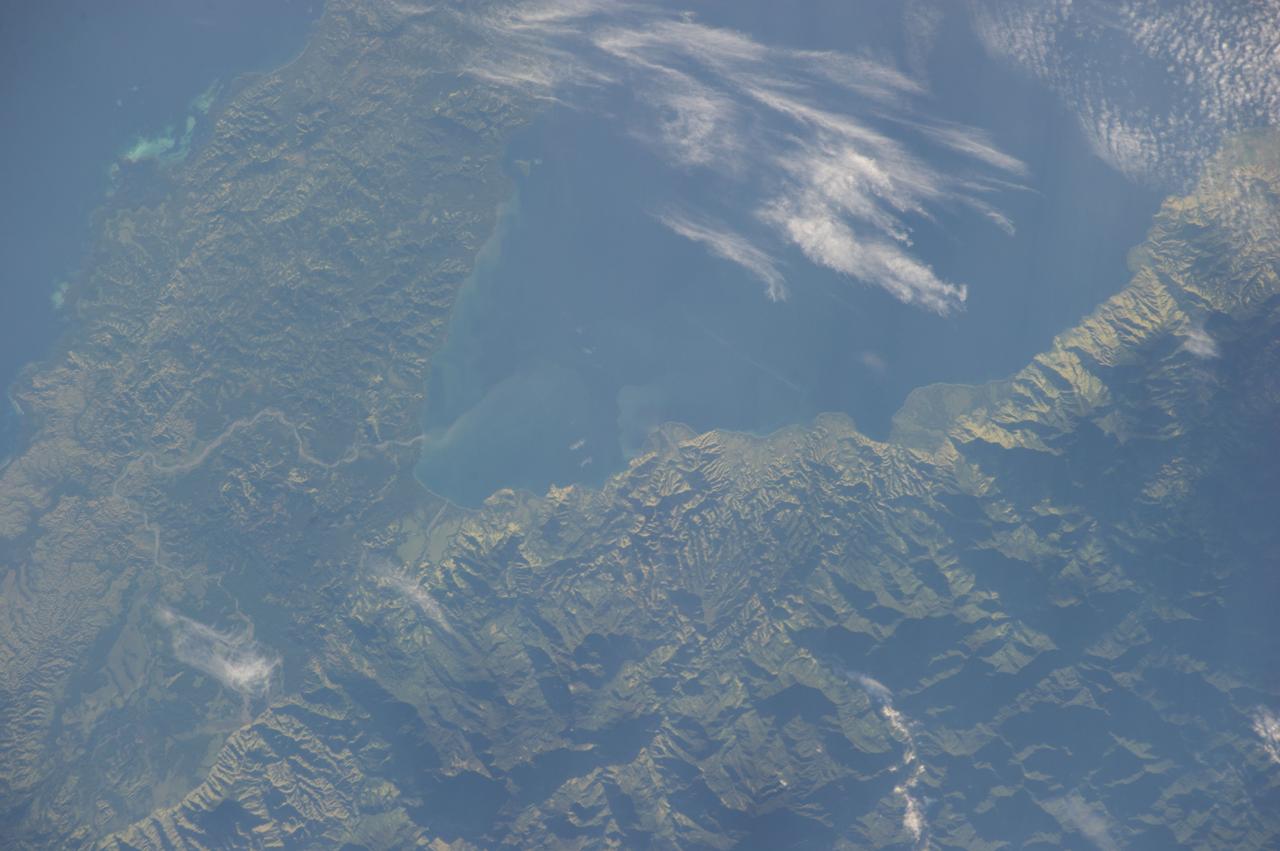 Earth observation taken by the Expedition 40 crew aboard the International Space Station (ISS). Folder lists this as: Aukland.