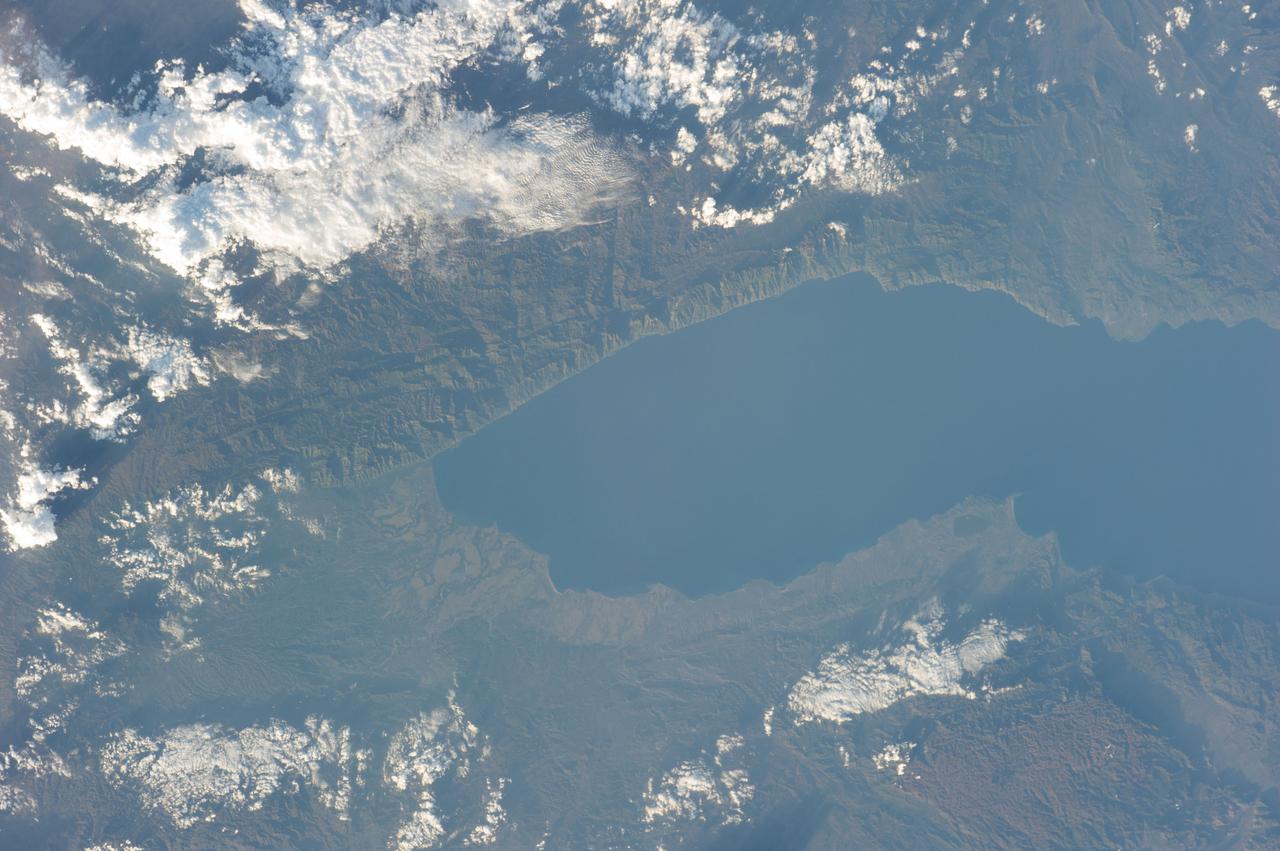 Earth Observation taken during a day pass by the Expedition 40 crew aboard the International Space Station (ISS). Folder lists this as: Tanzania Kenya.