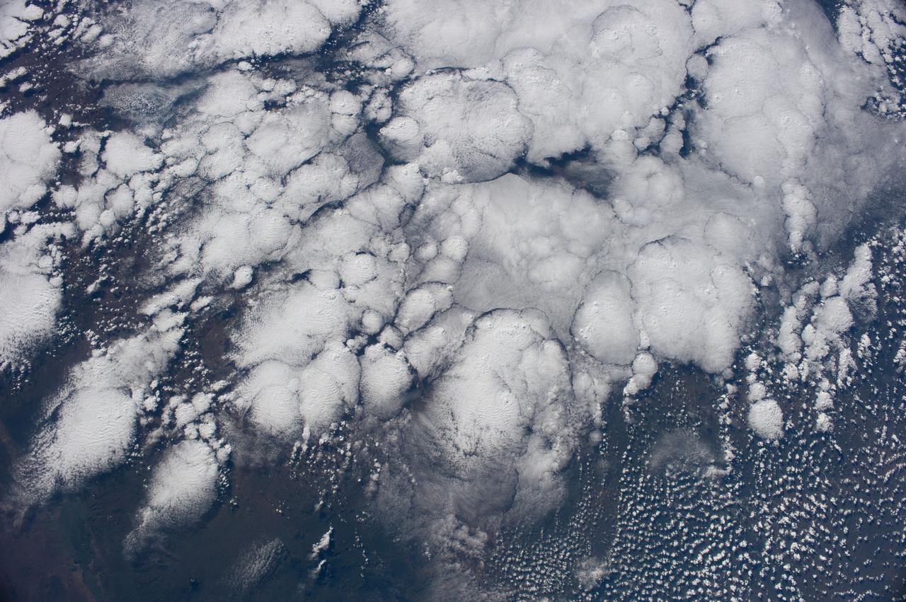 Earth Observation taken during a day pass by the Expedition 40 crew aboard the International Space Station (ISS). Folder lists this as: EOS South Africa Cape Town JoBurg Vredefort Crater.