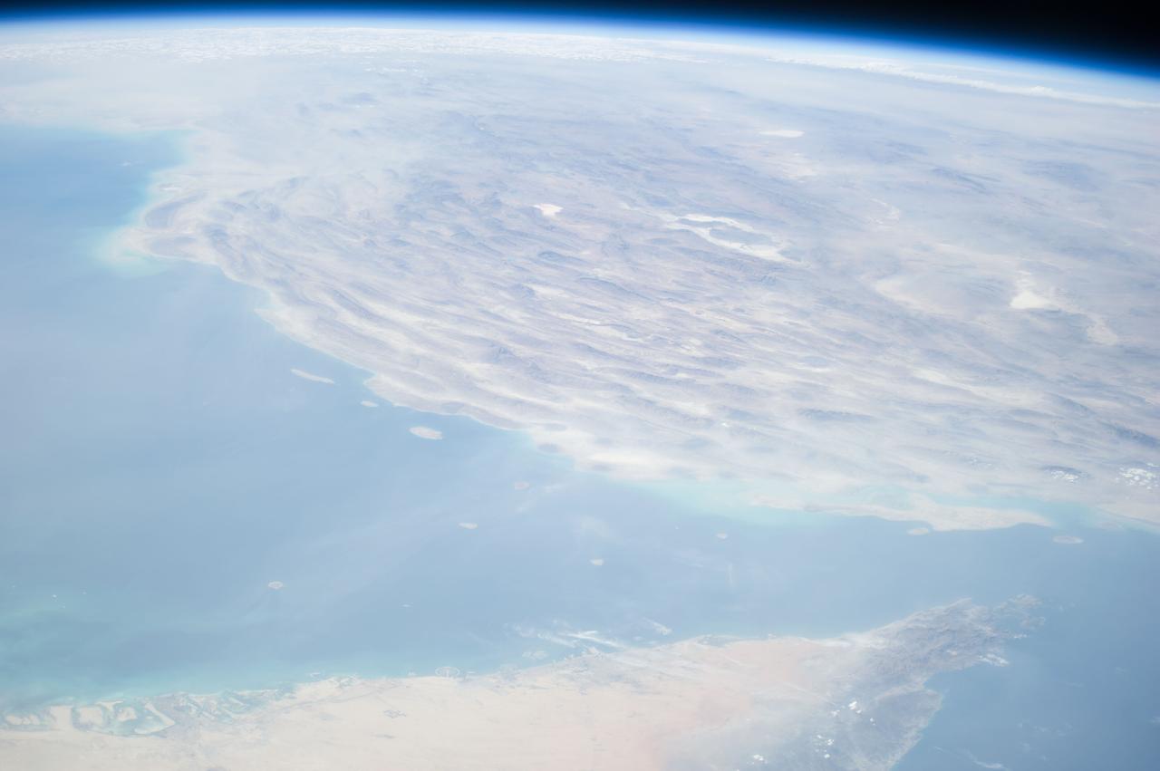 Earth Observation taken during a day pass by the Expedition 40 crew aboard the International Space Station (ISS). File lists this as: Africa, Middle East.