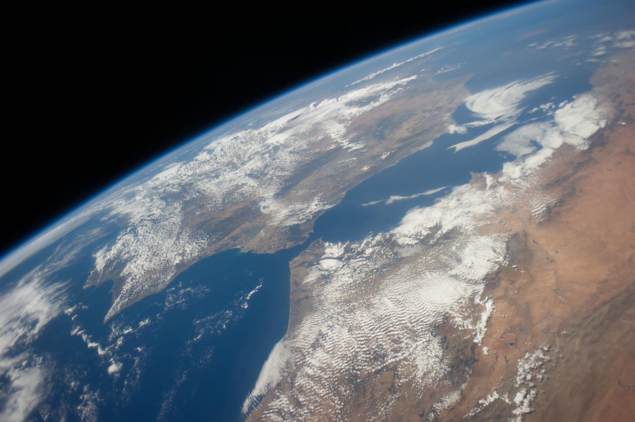 ISS040-E-016324 (20 June 2014) --- One of the Expedition 40 crew members aboard the Earth-orbiting International Space Station recorded this oblique panorama of the Strait of Gibraltar, showing parts of Morocco and Spain, on June 20, 2014.