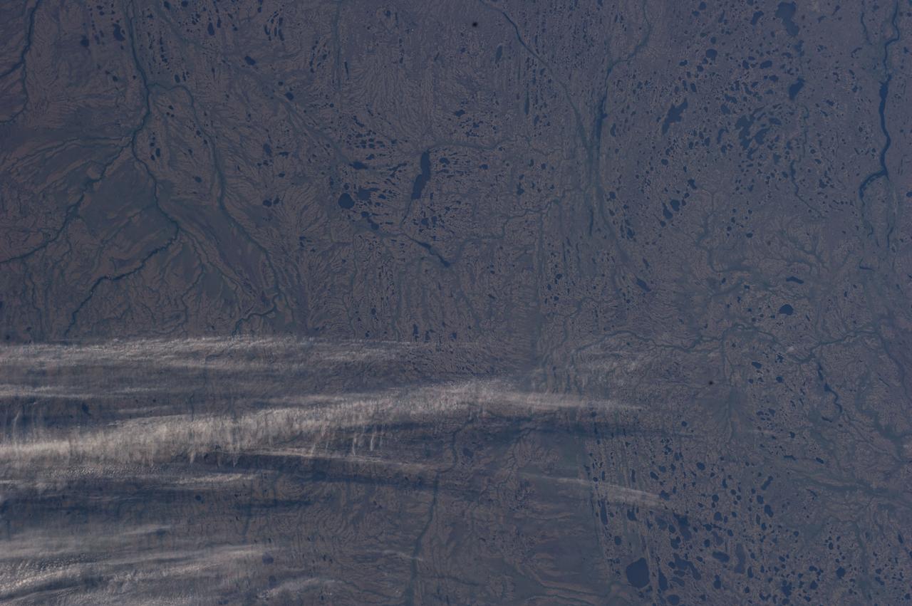 Earth Observation taken during a day pass by the Expedition 40 crew aboard the International Space Station (ISS). Folder lists this as: Canada.