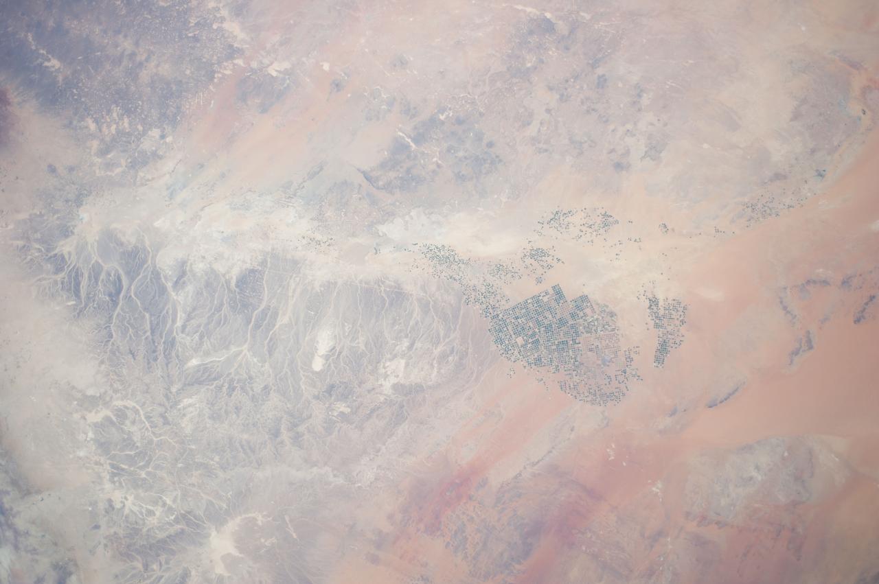 Earth Observation taken during a day pass by the Expedition 40 crew aboard the International Space Station (ISS). Folder lists this as: the Middle East, Israel.
