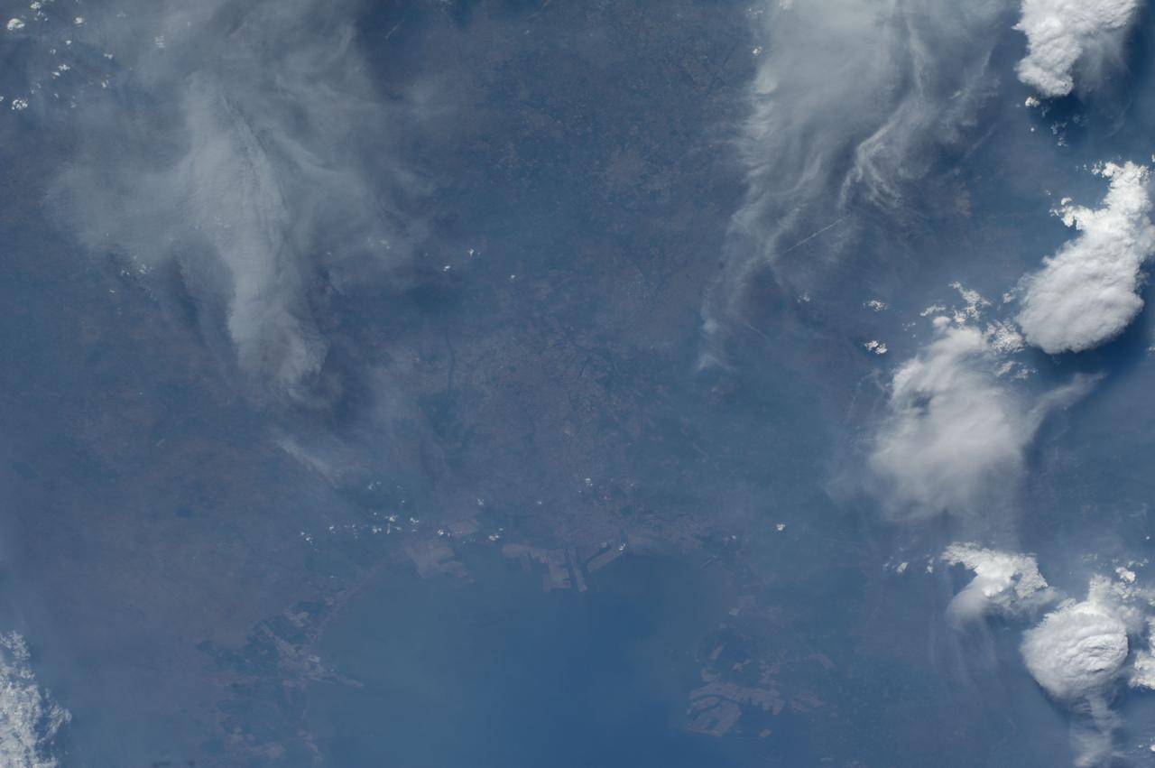 Earth observation taken during a day pass by the Expedition 40 crew aboard the International Space Station (ISS).