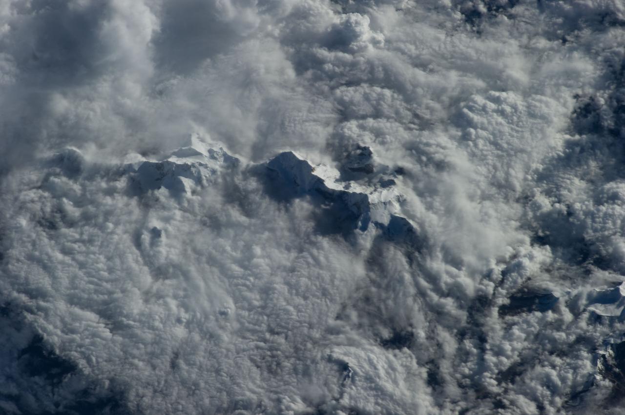 Earth Observation taken during a day pass by the Expedition 40 crew aboard the International Space Station (ISS). Folder lists this as: Himalayans (maybe Everest).
