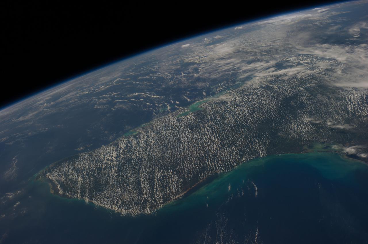 Earth observation taken during day pass by the Expedition 40 crew aboard the International Space Station (ISS).