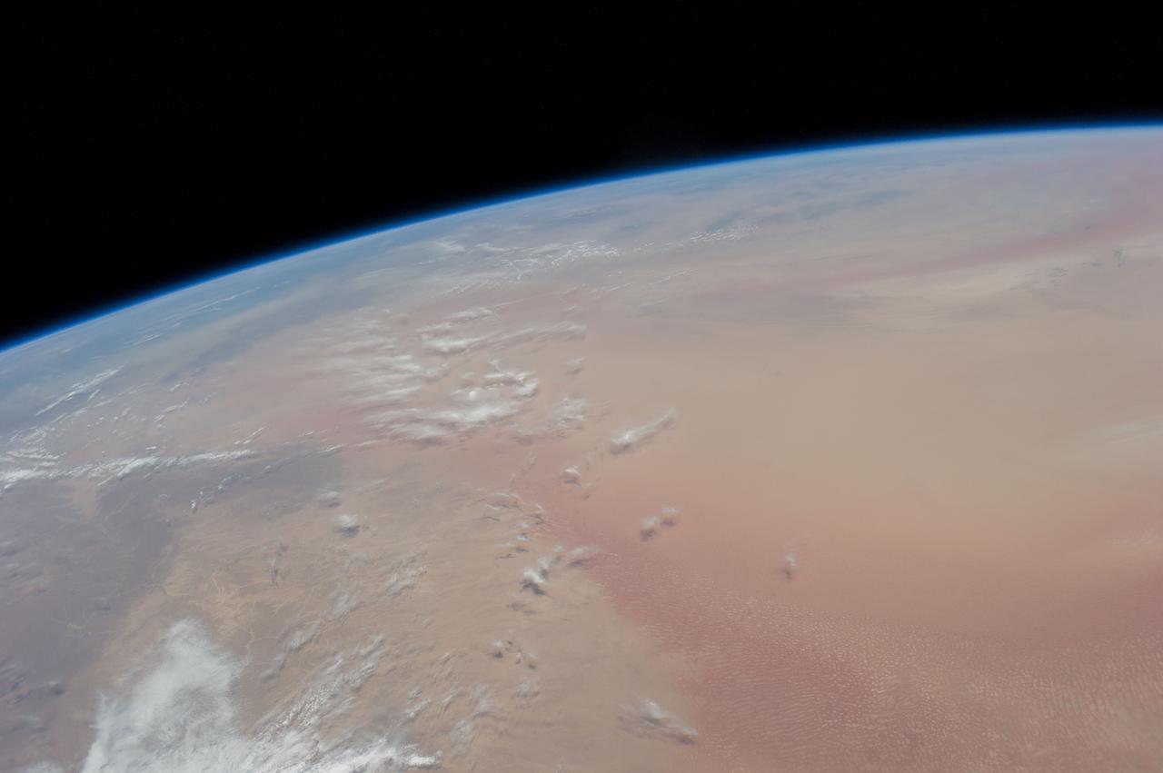 Earth Observation taken during a day pass by the Expedition 40 crew aboard the International Space Station (ISS). Folder lists this as: Middle East.
