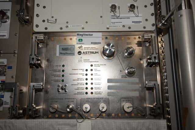 NASA image: MAGVECTOR Installation