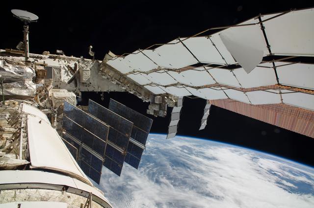 NASA image: Truss and Russian segment