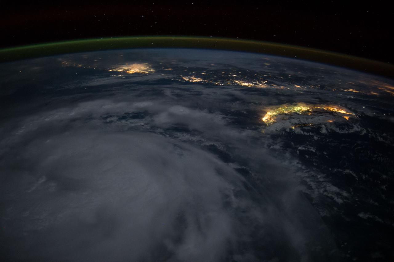 Night Earth Observations taken by Expedition 41 crewmember. One of a series of time lapse photos.