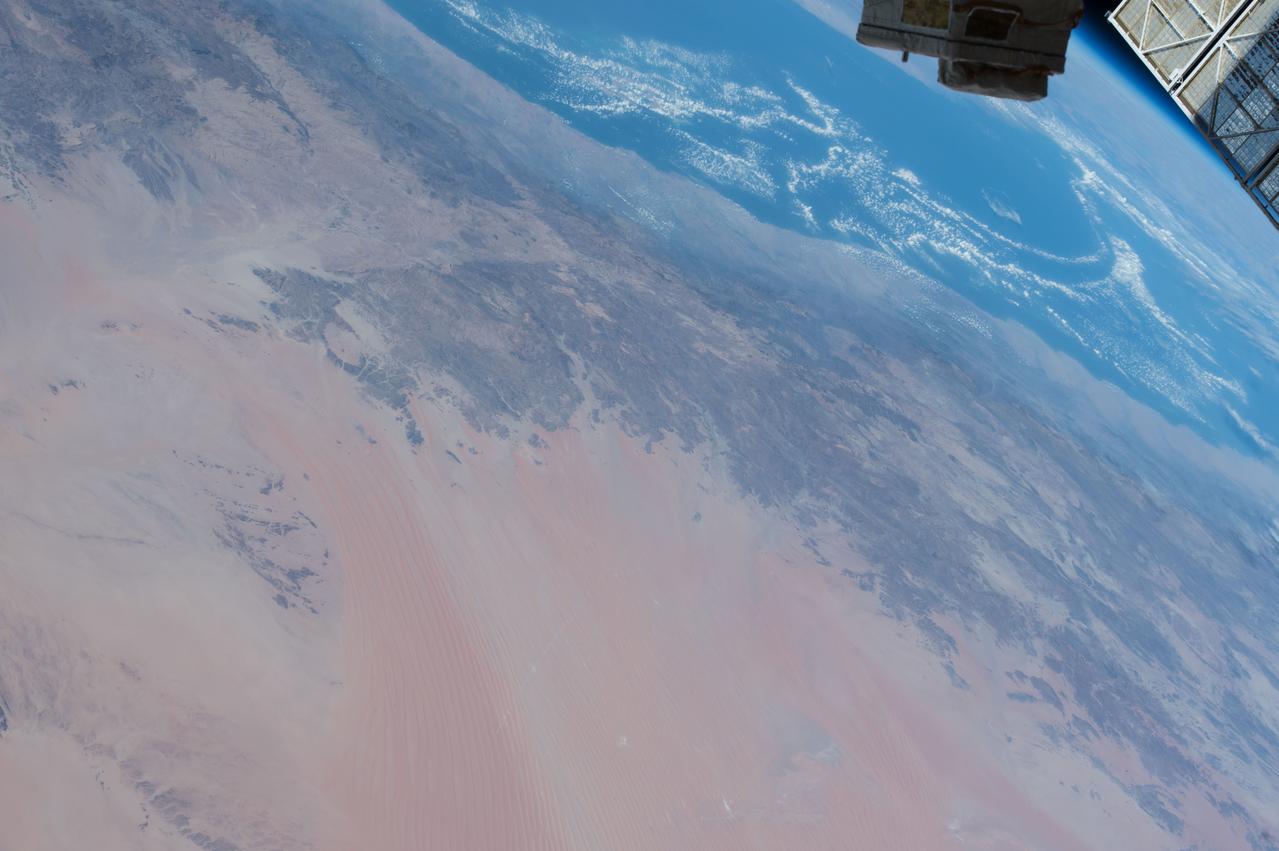GMT326_08_15_Barry Wilmore_Israel Saudi Peninsula Sand Dunes_131  (Image was released by astronaut on Instagram.)