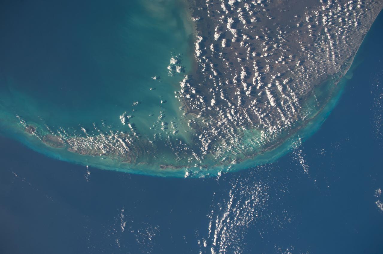 ISS042E300570 (03/04/2015) --- NASA Astronaut Terry Virts on the International Space Station tweeted this sunny day Caribbean image out to his social media fans on Mar. 4, 2015 with this attached comment: "#Cuba is surrounded by some unbelievable beaches and blue-green waters".