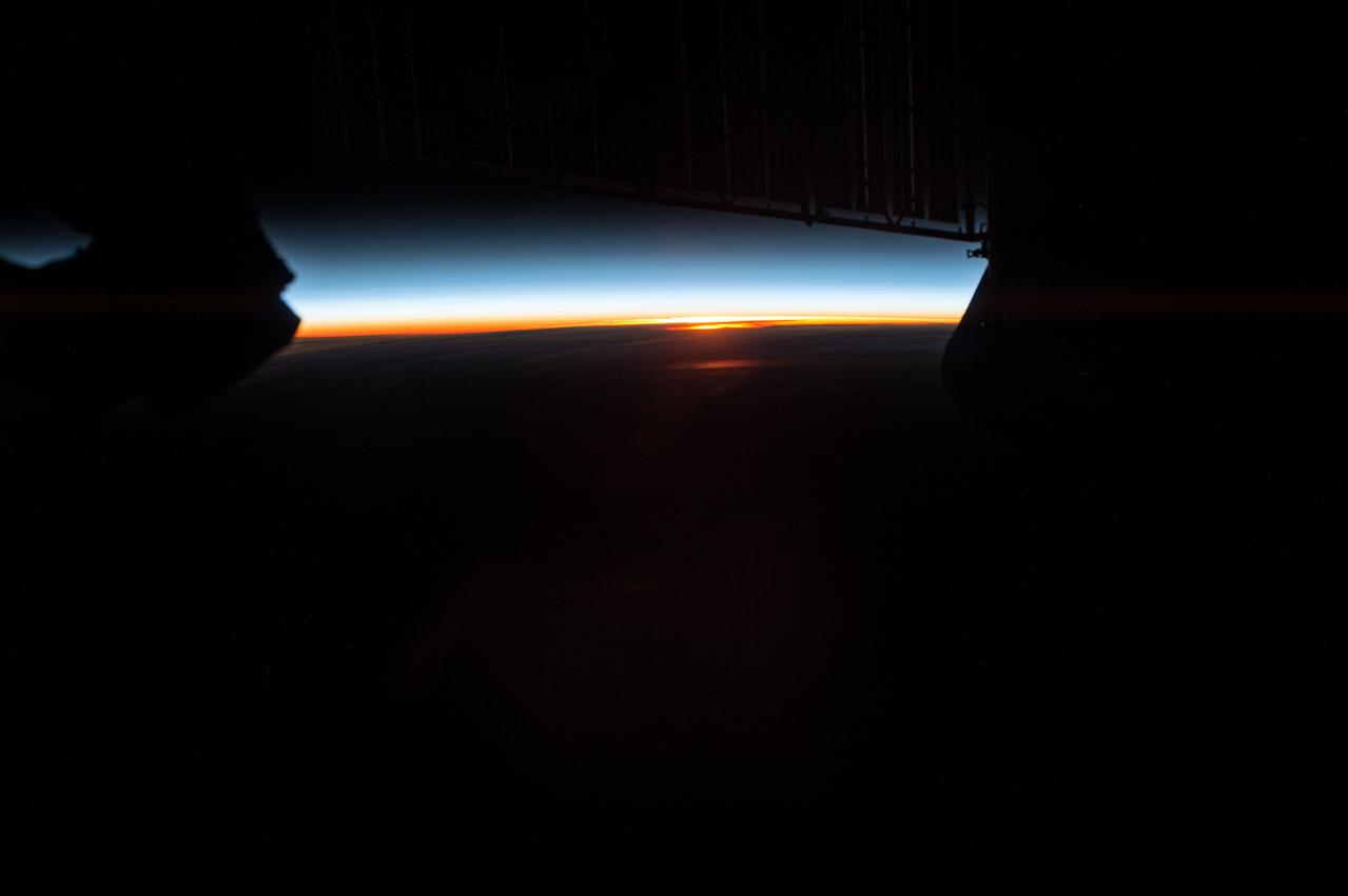 Earth observation taken by the Expedition 43 crew