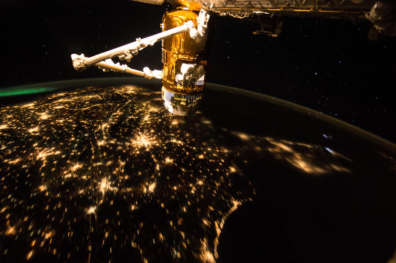 Night Earth Observation from the International Space Station