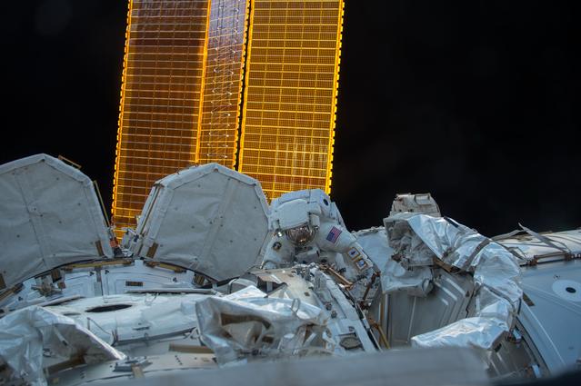 NASA image: Lindgren during EVA 32