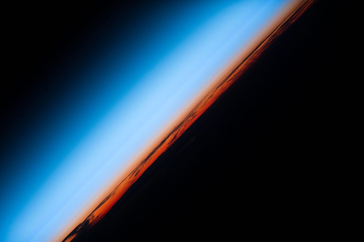 iss046e044605 (02/20/2016) --- Night falls for the Expedition 46 crew of the International Space Station. NASA astronaut Scott Kelly captured this image and tweeted it out to his followers with this remark: " Day 330 (in space). Tried to only count up. 10 days left tmrw I started #countdown! #GoodNight from @space_station! #YearInSpace