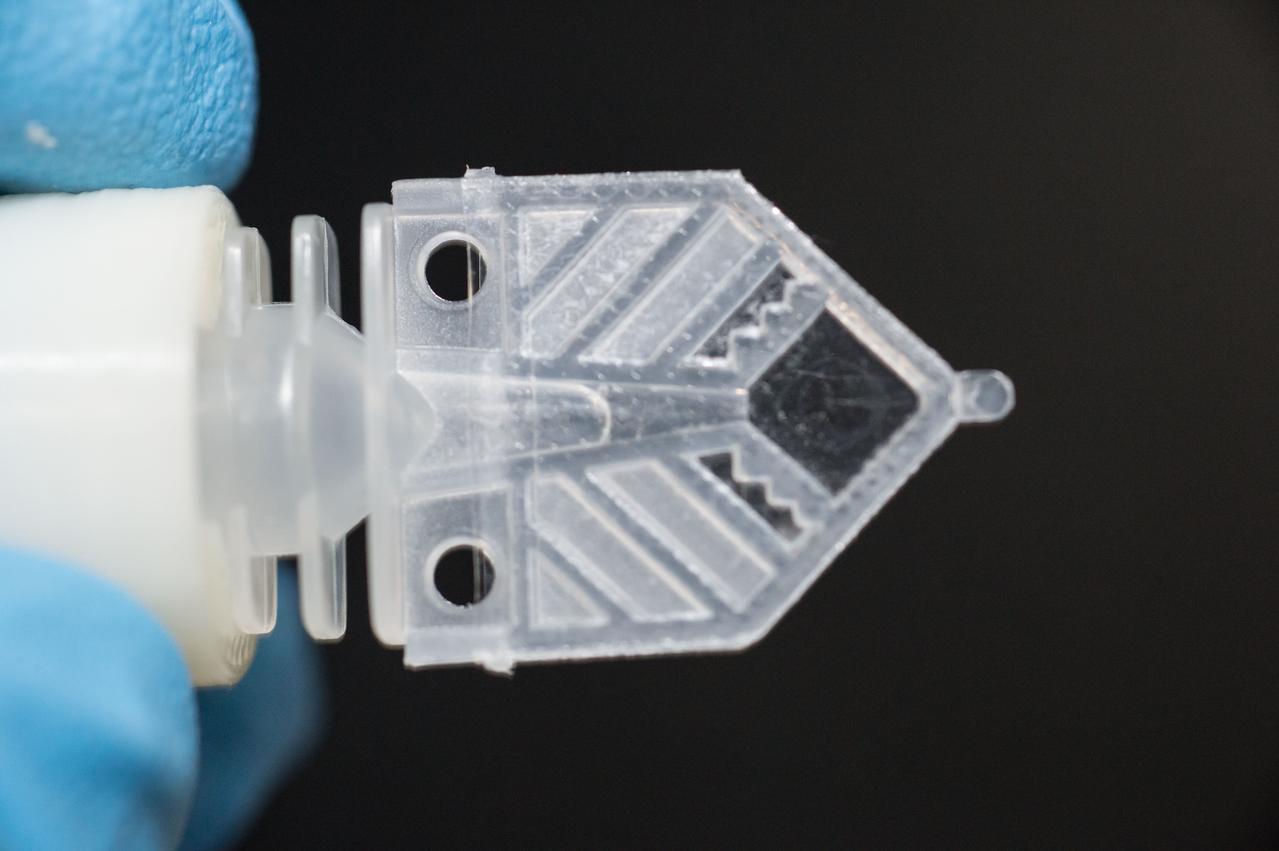 iss047e085695 (4/29/2016) --- A view of a Wet Lab RNA Sample to be placed into SmartCycler for data collection. Wetlab RNA SmartCycler is a research platform for conducting real-time quantitative gene expression analysis aboard the International Space Station (ISS). The system enables spaceflight genomic studies involving a wide variety of biospecimen types in the unique microgravity environment of space.