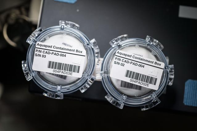 NASA image: Aquapad Containment Boxes