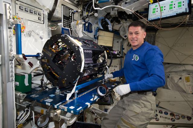 NASA image: MDCA Hardware Reconfiguration Part 2