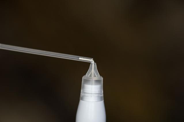 NASA image: Damaged Pipette for Passive Thermal Flight Experiment