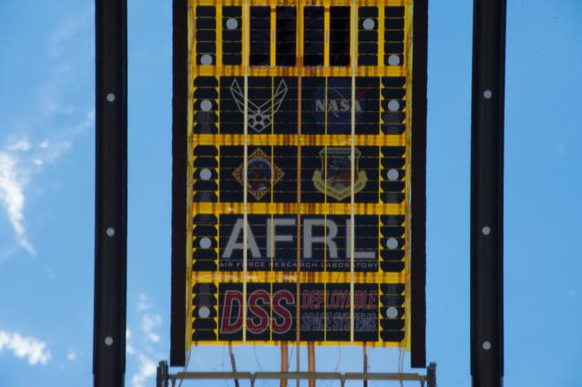 NASA image: ROSA deploy