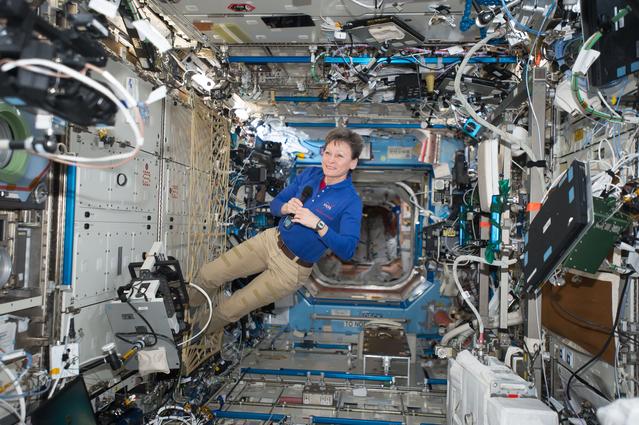 NASA image: Whitson in the U.S. Lab