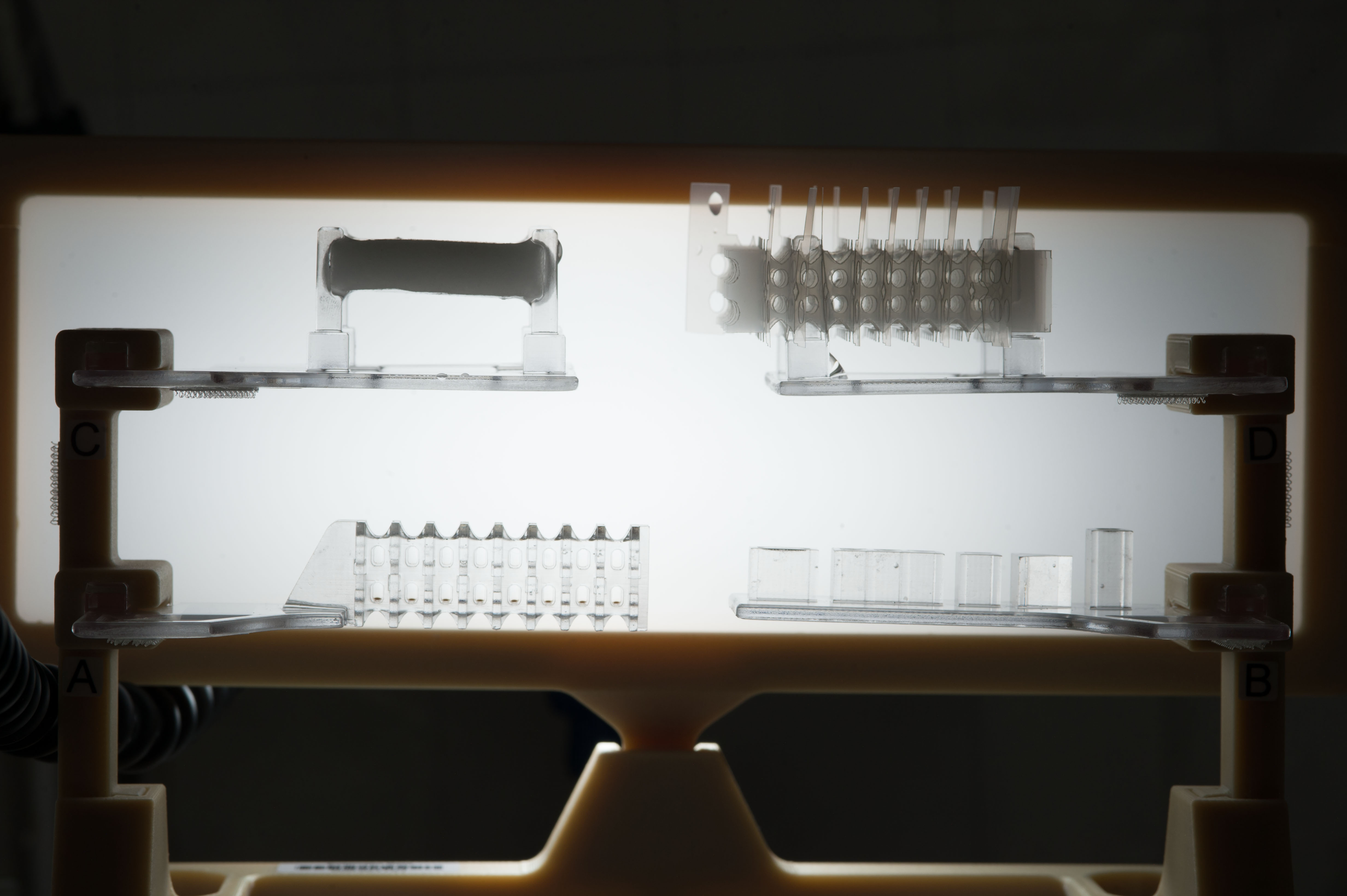 iss052e017187 (7/22/2017) --- A view  taken of hardware for the Capillary Structures investigation in the Japanese Experiment Module (JEM). This investigation studies a new method using structures of specific shapes to manage fluid and gas mixtures. It also studies water recycling and carbon dioxide removal, benefiting future efforts to design lightweight, more reliable life support systems for future space missions.