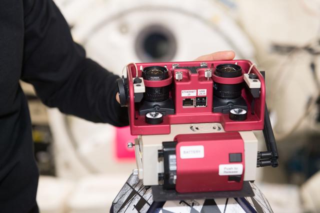 NASA image: SPHERES SmoothNav Test Run