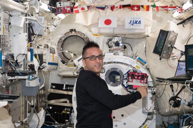 NASA image: SPHERES SmoothNav Test Run