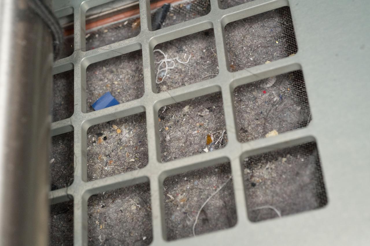 iss055e035989 (4/28/2018) --- Photo documentation of locations of where samples taken by the crew for the Divert Unwanted Space Trash (DUST) operations aboard the International Space Station (ISS). The DUST investigation collects and analyzes particulates in airborne debris from the ISS cabin. Unique aspects of the spacecraft environment, such as lack of gravity and no fresh air, influence the size, quantity, and components of airborne particulate matter, which in turn affects air quality aboard the station. The data also provides baseline information for future spacecraft particle detector design, and the debris can be used for realistic testing of possible particulate monitors for future long-duration missions.