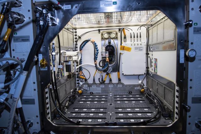 NASA image: Plant Habitat Facility Science Carrier #1 Installation