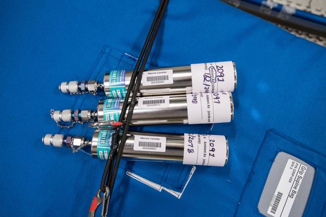 NASA image: Marrow Breath and Ambient Air Sample Collection