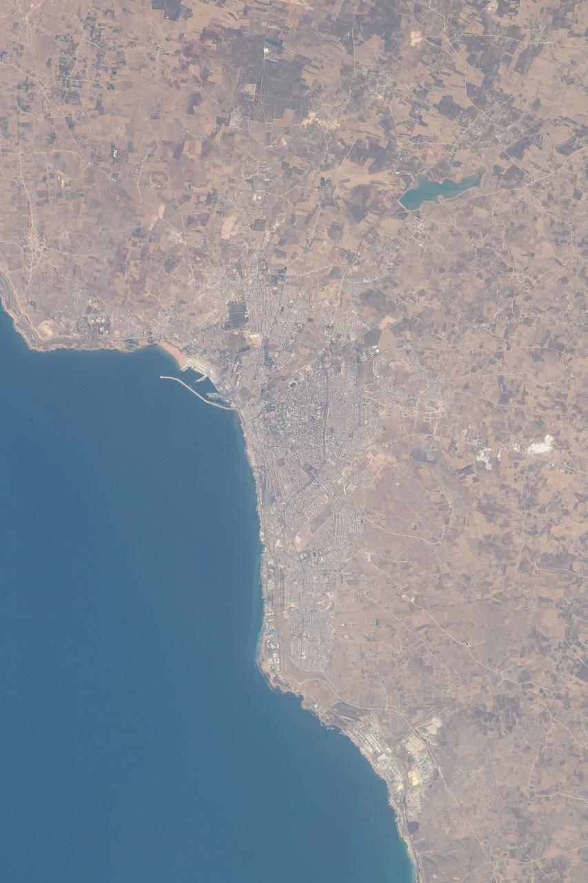 iss056e032816 (June 23, 2018) --- The north Atlantic coast of Morocco and its port city of Safi with a population of over 300,000 feature prominently in this photograph taken by an Expedition 56 crew member aboard the International Space Station.