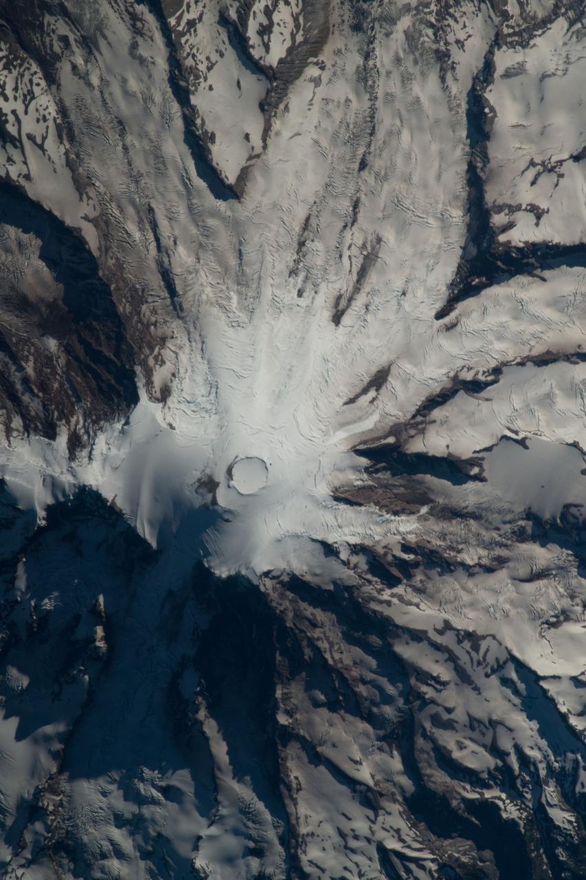 iss056e085156 (July 15, 2018) --- Mount Rainier is pictured as the International Space Station orbited about 256 miles above the state of Washington.