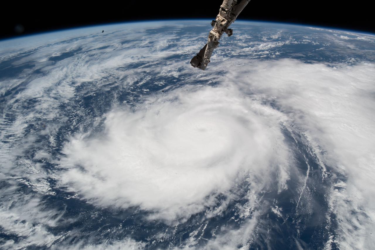 iss056e126641 (Aug. 3, 2018) --- Hurricane Hector was pictured gaining strength by an Expedition 56 crew member as the International Space Station orbited 250 miles above the Pacific Ocean about 1,500 miles southeast of the Hawaiian island chain.
