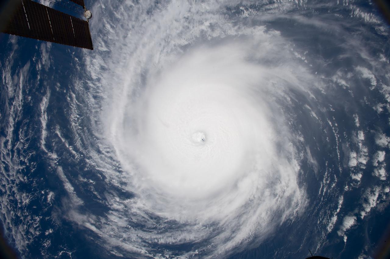 iss056e129954 (Aug. 7, 2018) --- Hurricane Hector was pictured by an Expedition 56 crew member as the International Space Station orbited nearly 250 miles directly above the storm in the Pacific Ocean just southeast of the Hawaiian island chain.