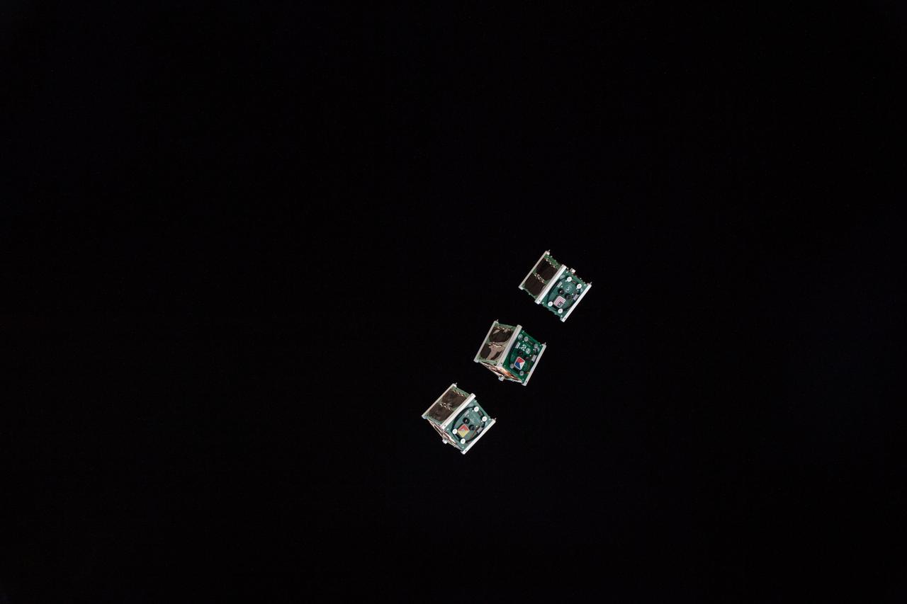 iss056e130490(8/10/2018) --- A view of the BIRDS-2 Satellite Deployment during JSSOD-9 operations. The JEM Small Satellite Orbital Deployer (J-SSOD) provides a novel, safe, small satellite launching capability to the International Space Station (ISS).