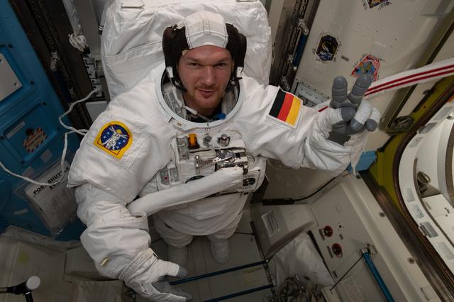 NASA image: EVA Suit Fit Check