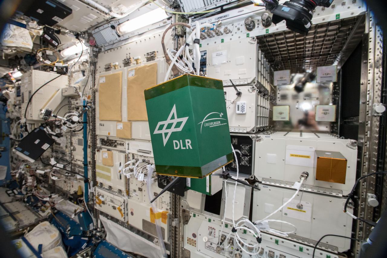 iss057e105652 (11/21/2018) --- A view of the Pump Application using Pulsed Electromagnets for Liquid reLocation (PAPELL) - NanoRacks Module-76 experiment which examines the behavior of special magnetic fluid transport systems to determine how these systems perform in space. PAPELL uses cameras and other automated equipment to monitor exactly how ferrofluids travel across grids of electromagnets and through pipes when manipulated with an electromagnetic field under a range of different conditions. The results will contribute to the development of a low wear, low maintenance pumping system.