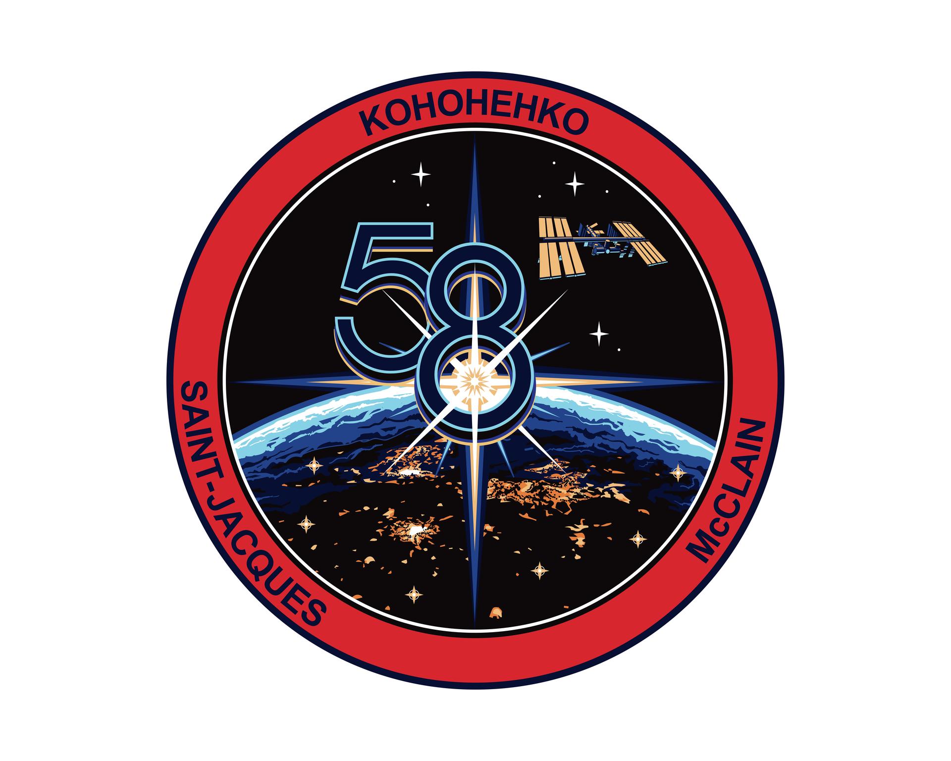 Expedition 58 Crew Insignia