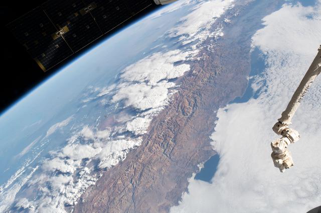NASA image: The Andes Mountain range
