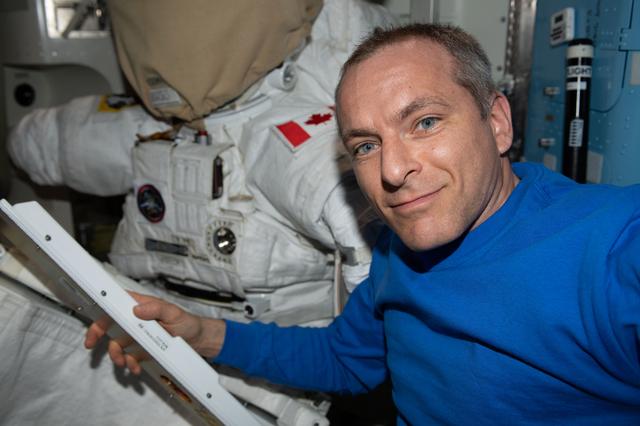 NASA image: Canadian Space Agency astronaut David Saint-Jacques