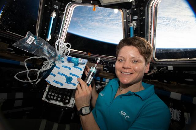 NASA image: Expedition 58 Flight Engineer Anne McClain of NASA