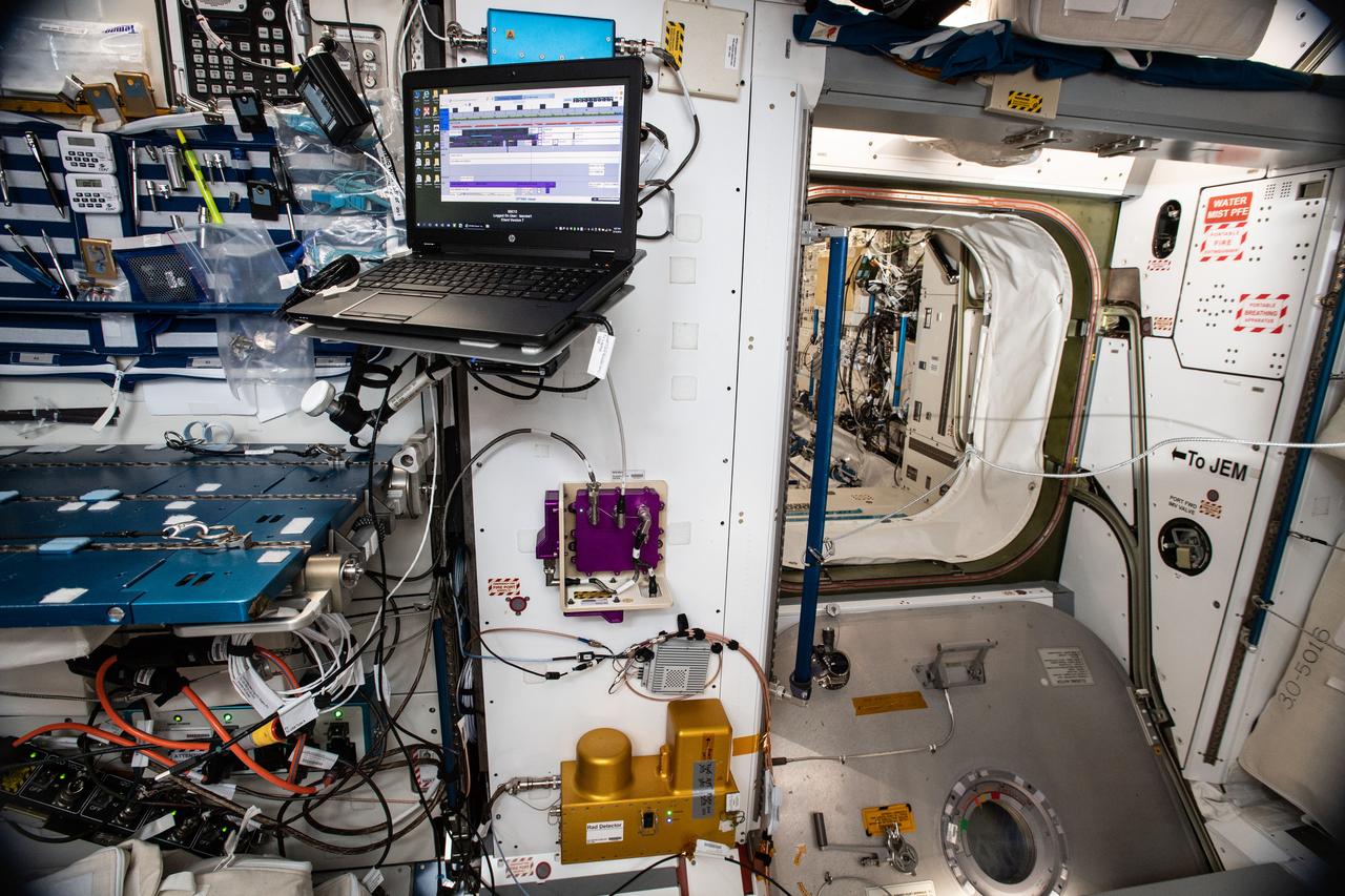 iss058e013161 (2/13/2019) --- Photo documentation of ISS HERA taken aboard the International Space Station (ISS). The International Space Station Hybrid Electronic Radiation Assessor (ISS HERA) refines data analysis and operational products that support future exploration missions. It uses an existing on-orbit radiation detection system developed for Orion and Exploration Mission 1 (EM-1), modified to operate on the space station.