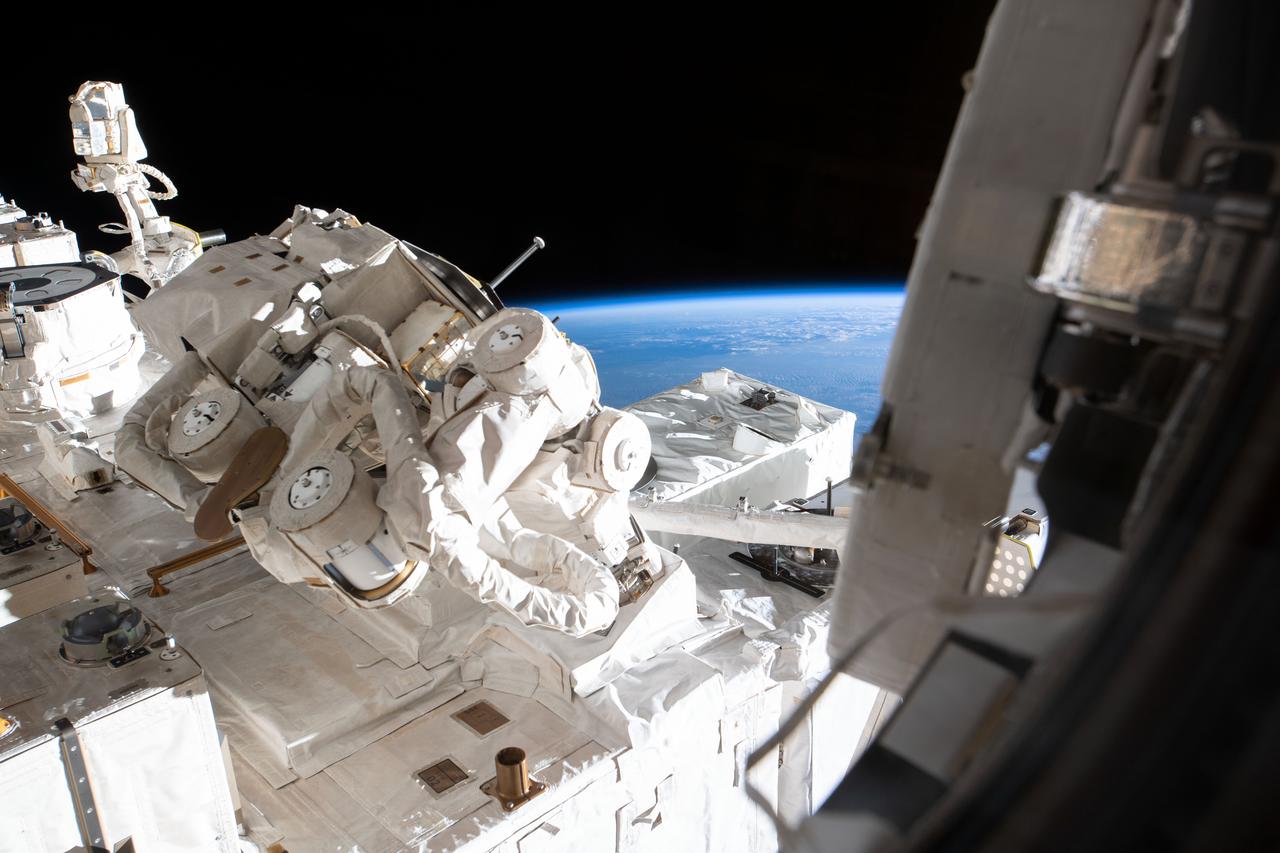 iss059e114054 (6/20/2019) --- View of the Orbiting Carbon Observatory-3 (OCO-3) payload on the Japanese Experiment Module (JEM) Exposed Facility (EF). The OCO-3, to be installed on the Japanese Experiment Module-Exposed Facility (JEM-EF) of the International Space Station (ISS), observes the complex dynamics of the Earth’s atmospheric carbon cycle. The OCO-3 payload is designed to collect the space-based measurements needed to quantify variations in the column-averaged atmospheric carbon dioxide (CO2) dry-air mole fraction, XCO2, with the precision, resolution, and coverage needed to improve the understanding of surface CO2 sources and sinks (fluxes) on regional scales (?1000 km), and the processes controlling their variability over the seasonal cycle.