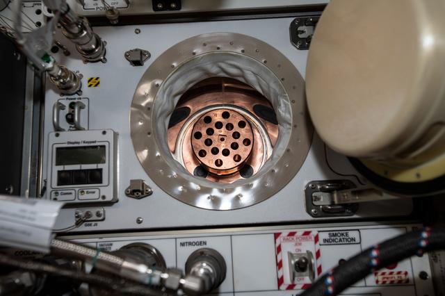 NASA image: Cryo Chiller Sample Cartridge Installation