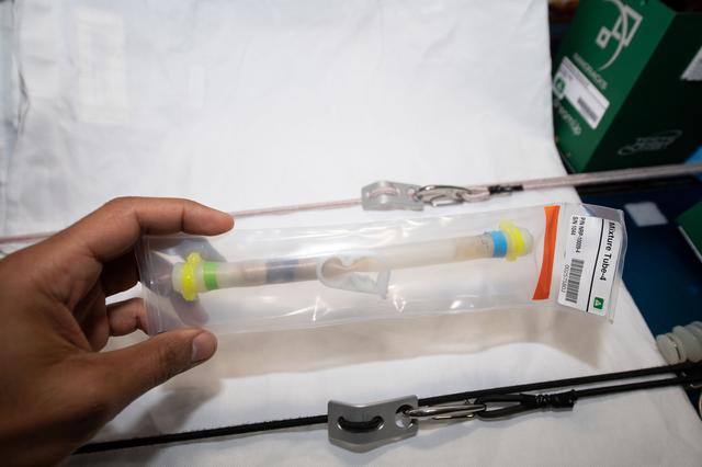 NASA image: Nanoracks Module 9 - Mixture Tube-4 Session 6