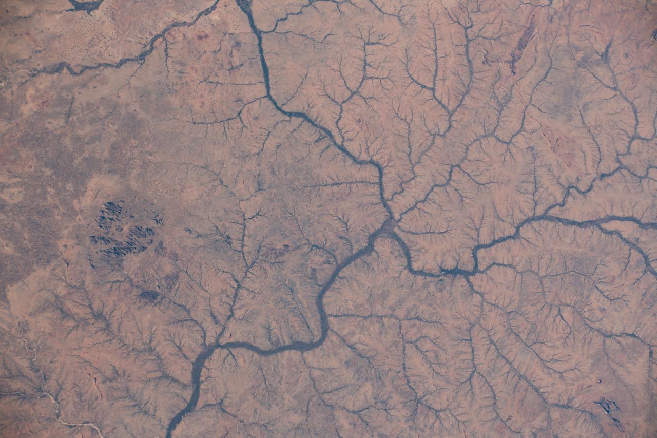 iss061e093391 (Dec. 20, 2019) --- The Kabkabiya District in western Sudan near the border of Chad is pictured as the International Space Station orbited 260 miles above the African continent.
