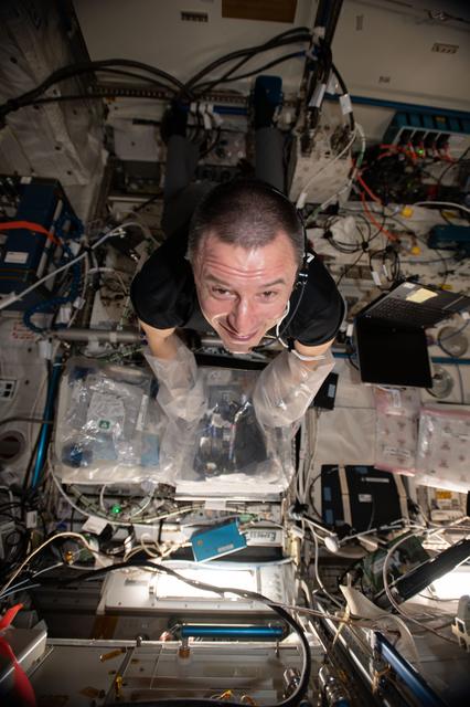 NASA image: BioFabrication Facility Cleaning Syringe Install