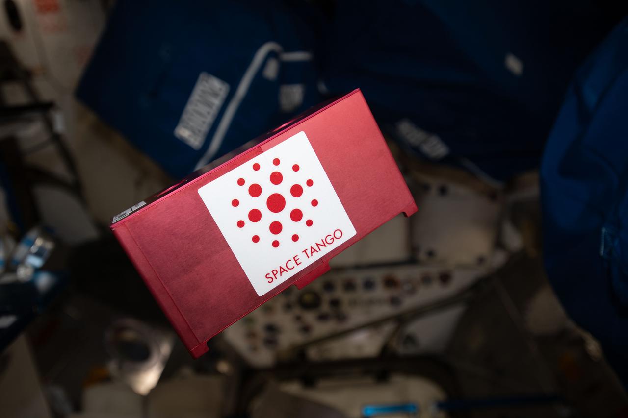 iss062e115956 (3/28/2020) --- A view of the Space Tango CubleLab for the the Microgravity Exposure on Medicinal Plant Seeds investigation aboard the International Space Station (ISS). The Microgravity Exposure on Medicinal Plant Seeds evaluates microgravity’s effects on Cannibis sativa (Victoria) seeds. The cannabinoid content of plants grown from seeds exposed to microgravity conditions aboard the International Space Station (ISS) are compared to plants grown from seeds maintained on the ground.